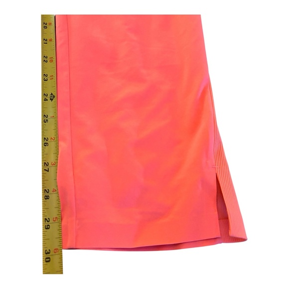 NWT Athleta Women's Vibrant Coral Mid-rise Ankle Pants Sz 10 - Picture 9 of 9